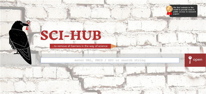 免费下载学术论文的网站——Sci-Hub